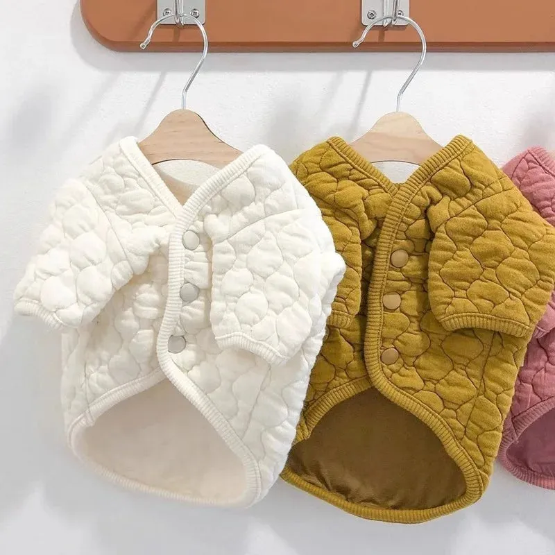 Warm Pet Cotton Thick Clothes Cat Clothes Dog Clothes Pet Clothes Pet Supplies Pet Accessories Cat Accessories Dog Costume